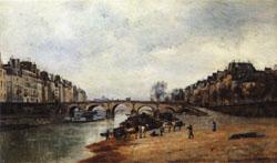 Stanislas Lepine Quais of the Seine china oil painting image